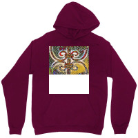 Stained Glass Ironwork Fence Landscape Art Work Ye Unisex Hoodie | Artistshot