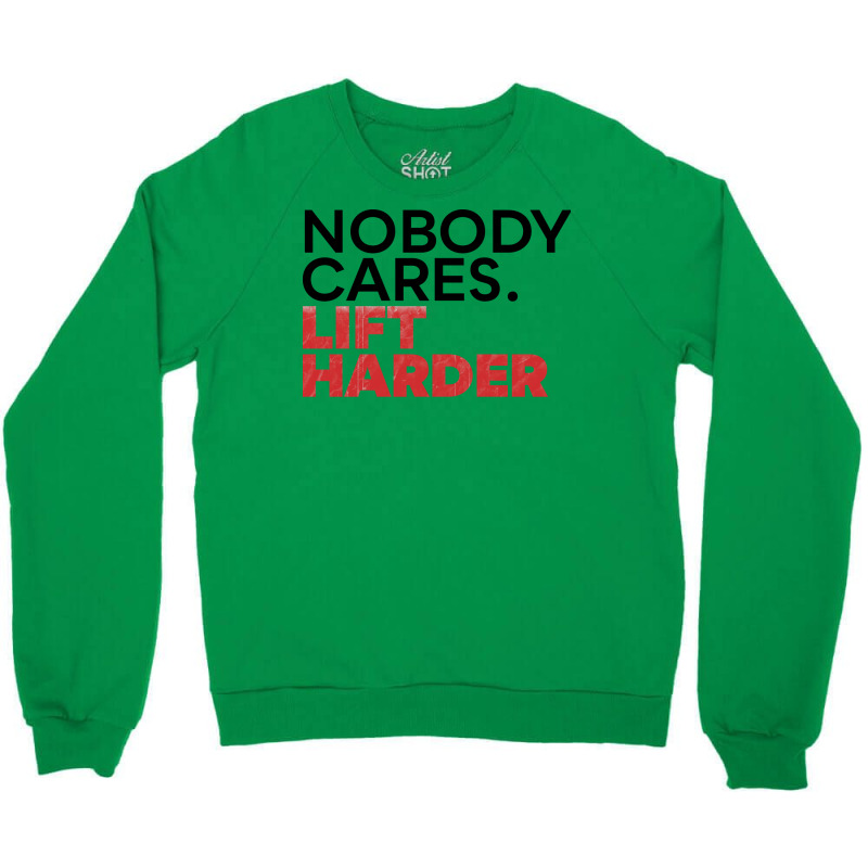 Nobody Cares V2 Hippie Crewneck Sweatshirt | Artistshot