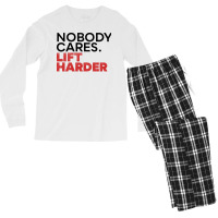 Nobody Cares V2 Hippie Men's Long Sleeve Pajama Set | Artistshot