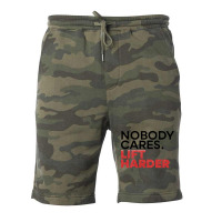 Nobody Cares V2 Hippie Fleece Short | Artistshot