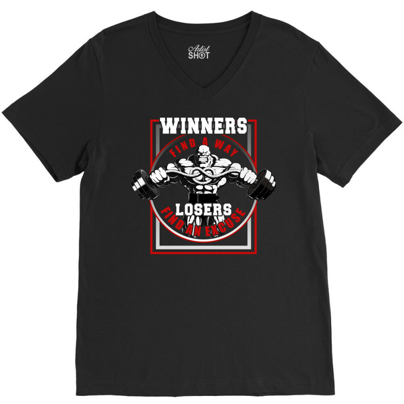 Winners Find A Way Shirt Music V-neck Tee | Artistshot