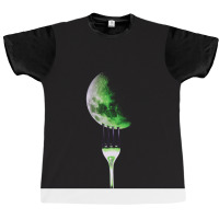 Earth On A Fork Quote (1) (1) Graphic T-shirt | Artistshot