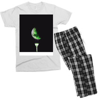 Earth On A Fork Quote (1) (1) Men's T-shirt Pajama Set | Artistshot