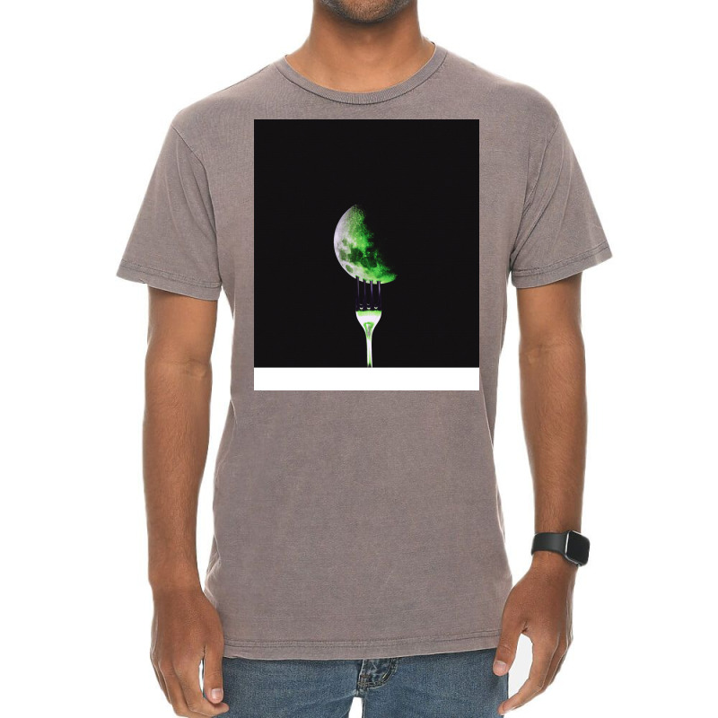 Earth On A Fork Quote (1) (1) Vintage T-shirt | Artistshot