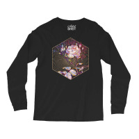 Pink Cumberland Rose Floral Rainbow Mosaic Hipster Long Sleeve Shirts | Artistshot