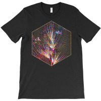 Blue Stars Floral Rainbow Mosaic Humor T-shirt | Artistshot