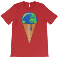 Earth Cream Cone Summer (1) (1) T-shirt | Artistshot