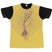 Snowdon Lily Floral Rainbow Mosaic Gift Graphic T-shirt | Artistshot