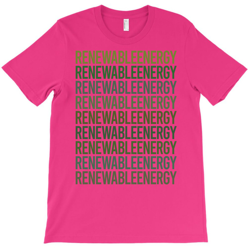 Green Text Renewable Energy Cool (1) T-shirt | Artistshot