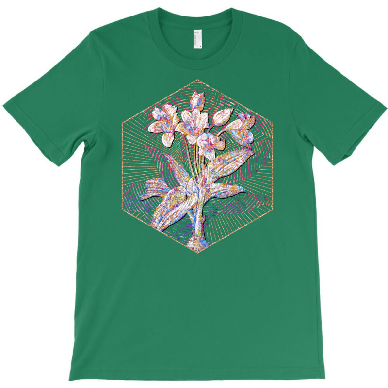 Crinum Giganteum Floral Rainbow Mosaic Love T-shirt | Artistshot