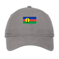 New Caledonia Flag Wappen Adjustable Cap | Artistshot