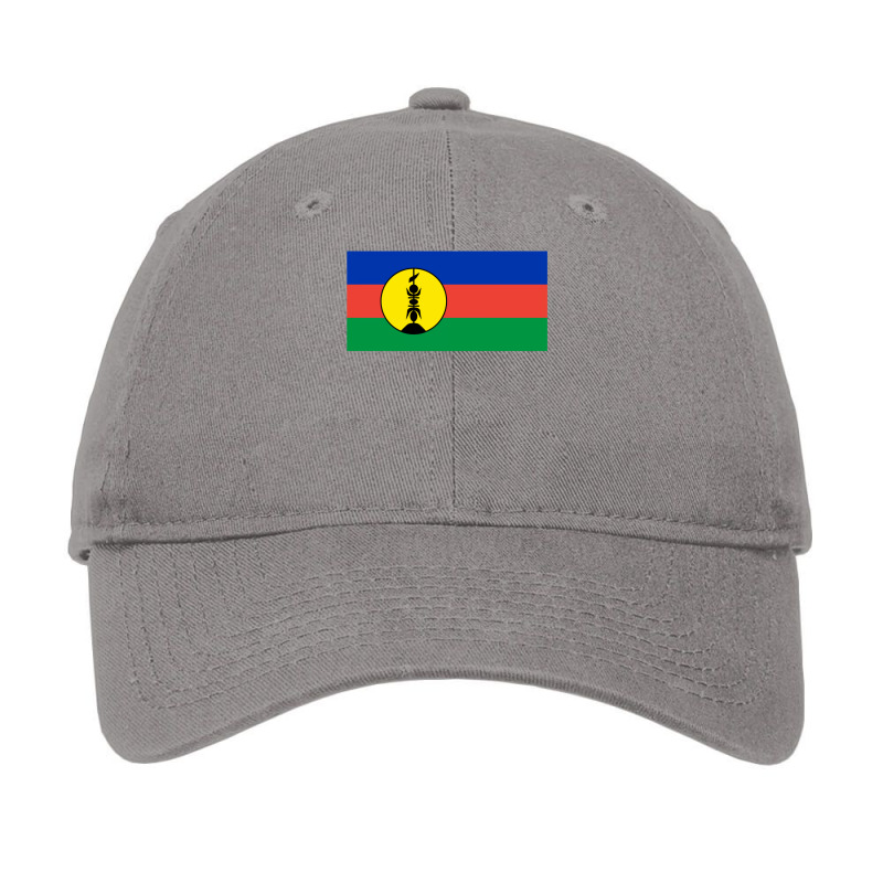 New Caledonia Flag Wappen Adjustable Cap by callajcaraoso | Artistshot