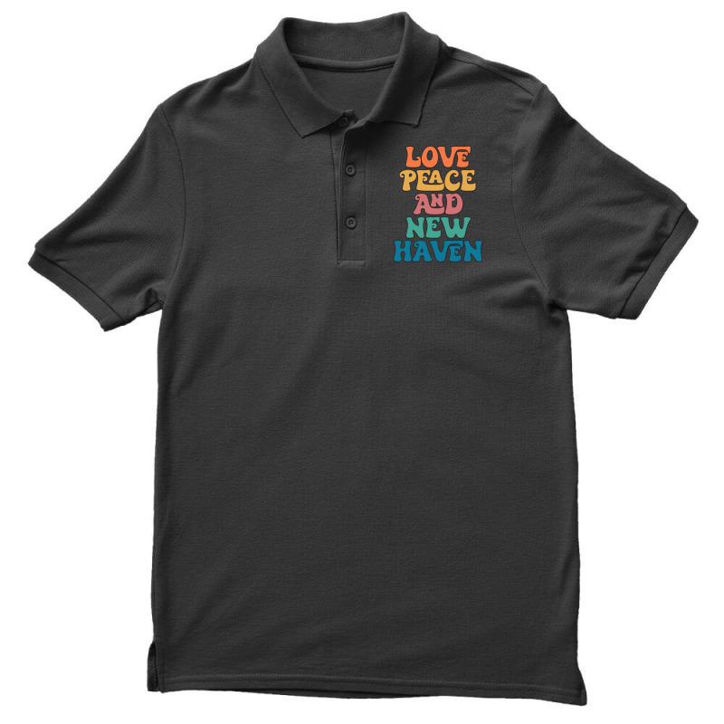 New Haven Connecticut 1 Men's Polo Shirt | Artistshot