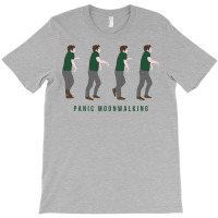 New Girl   Panic Moonwalking T-shirt | Artistshot