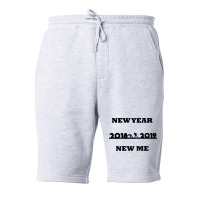 New Year New Me 20182019 Fleece Short | Artistshot