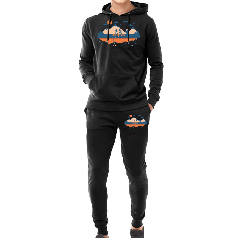 New England Trail Hoodie & Jogger Set | Artistshot