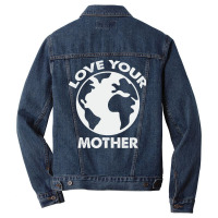 Love Mother Proud Earth Environment Aesthetic (1) Men Denim Jacket | Artistshot