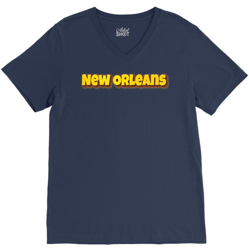 New Orleans 13 V-neck Tee | Artistshot