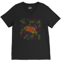 New Year 2021 8 V-neck Tee | Artistshot