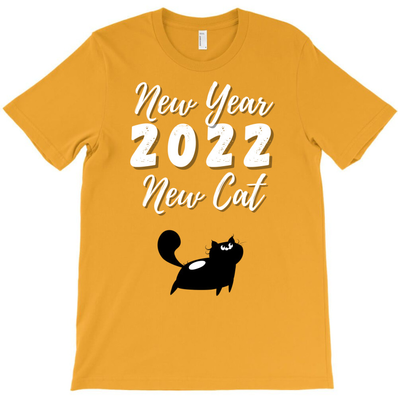 New Year 2022 New Cat T-shirt | Artistshot