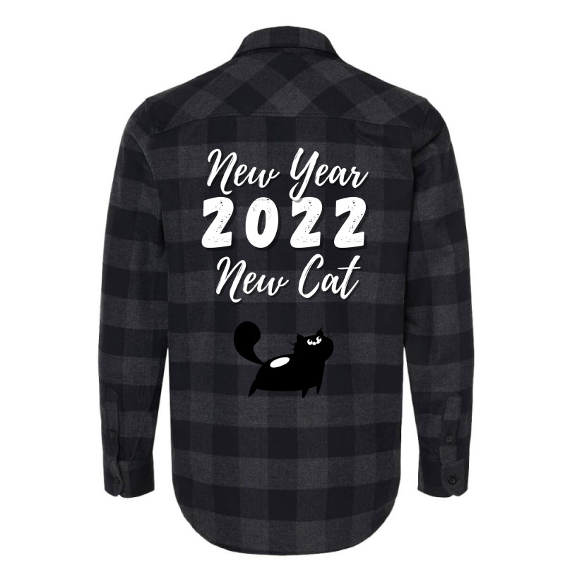 New Year 2022 New Cat Flannel Shirt | Artistshot