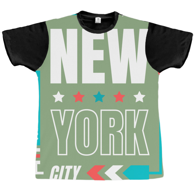 New York City  New York Graphic T-shirt by amwayfigeljy | Artistshot