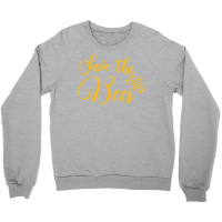 Save The Bees Hippie (1) (1) Crewneck Sweatshirt | Artistshot