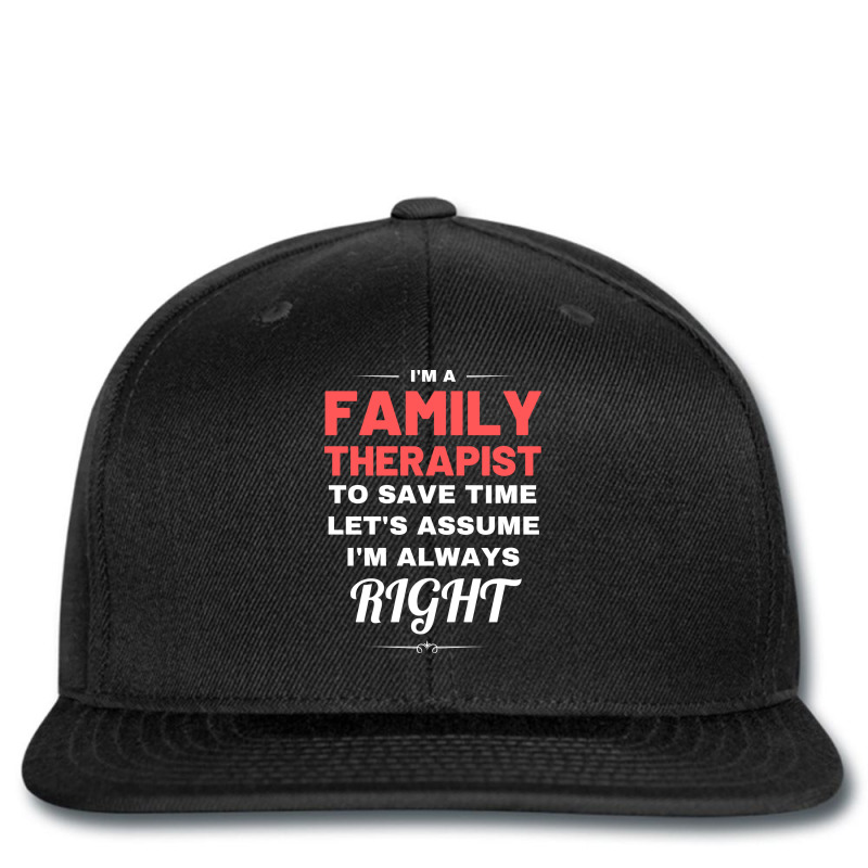 Im A Family Therapist To Save Time Lets Assume Im Printed hat by laamcheiryn | Artistshot