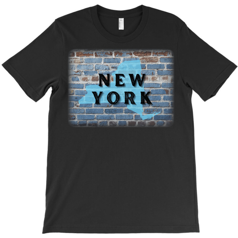 New York Brick Relief T-shirt | Artistshot