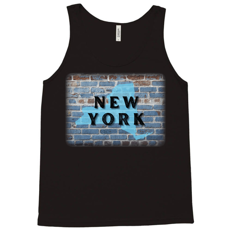 New York Brick Relief Tank Top | Artistshot