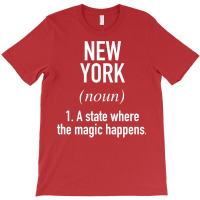 New York   Where The Magic Happens T-shirt | Artistshot