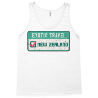 New Zealand Travel List Tank Top | Artistshot