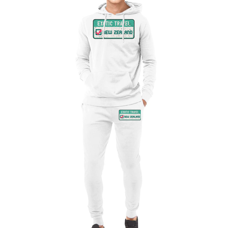 New Zealand Travel List Hoodie & Jogger Set | Artistshot