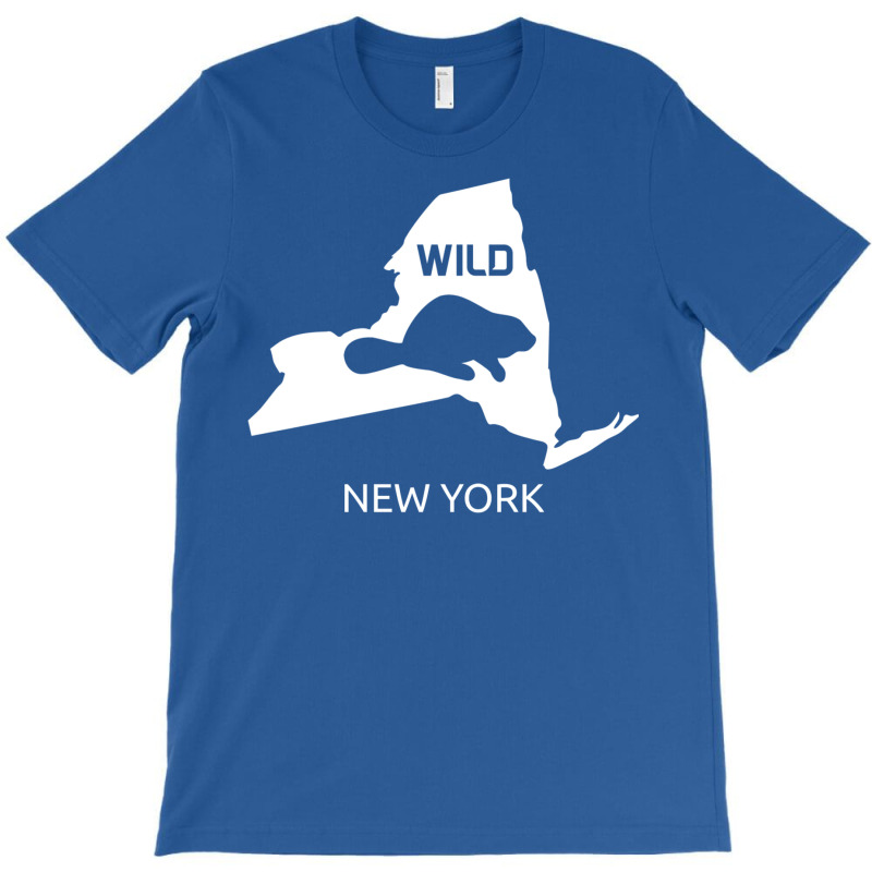 New York State Animal Beaver Silhouette Art Ny Sou T-Shirt by julionrokhumy | Artistshot