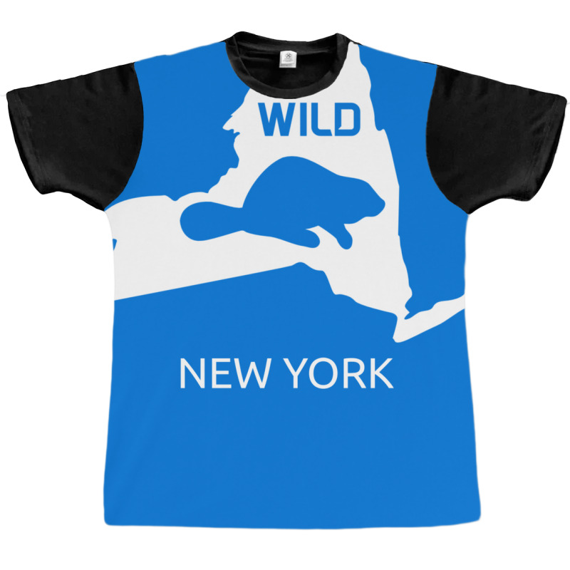 New York State Animal Beaver Silhouette Art Ny Sou Graphic T-shirt by julionrokhumy | Artistshot