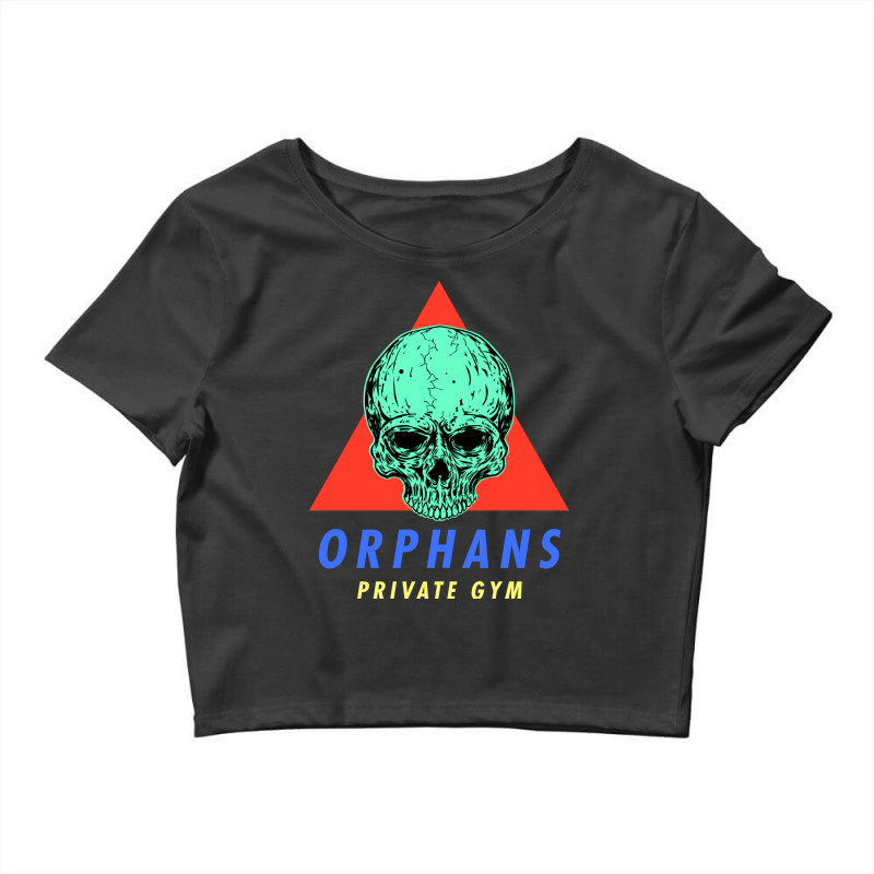 Orphans Private Gym Blue Crop Top by trnicsargunh | Artistshot