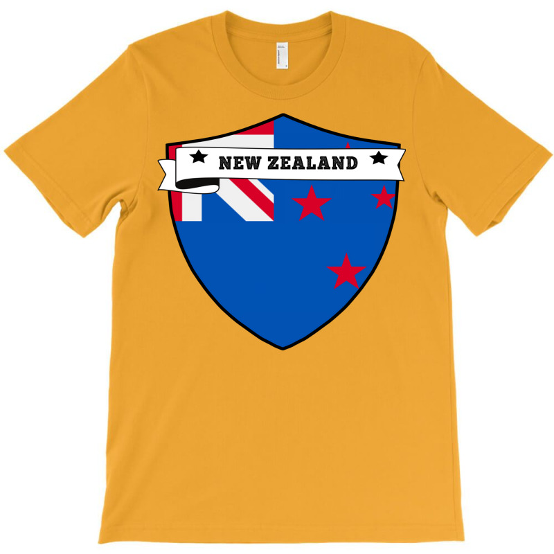 New Zealand Country Shield T-shirt | Artistshot