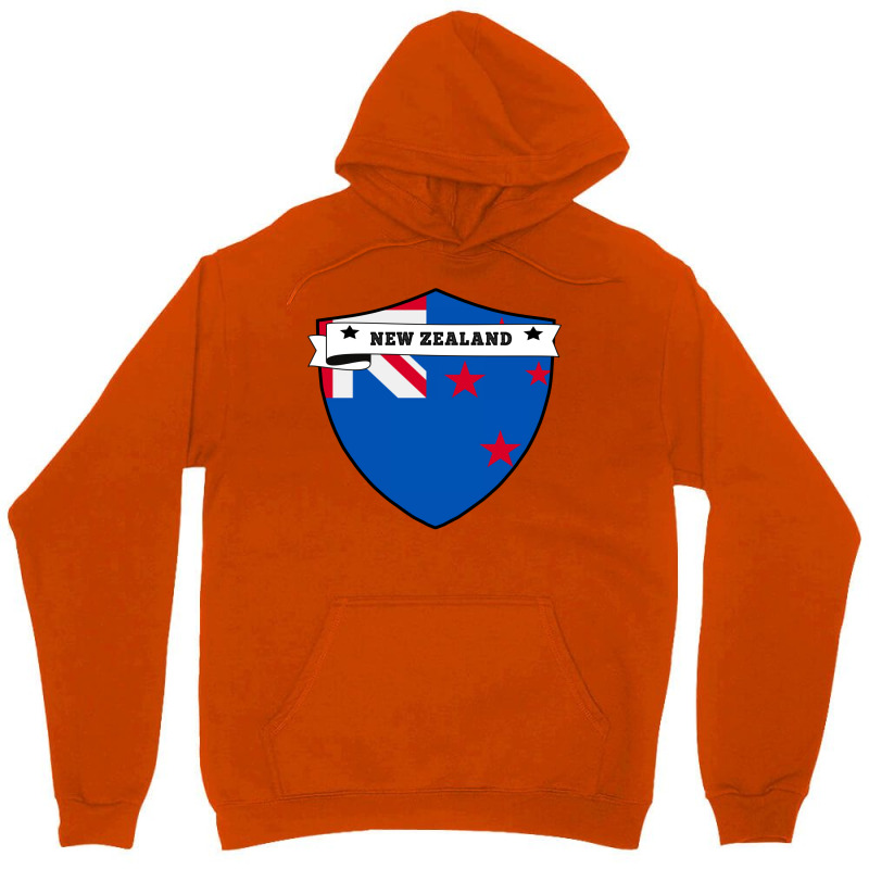 New Zealand Country Shield Unisex Hoodie | Artistshot