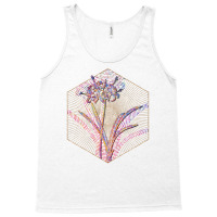 Guernsey Lily Floral Rainbow Mosaic 70s Tank Top | Artistshot