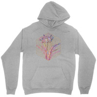 Guernsey Lily Floral Rainbow Mosaic 70s Unisex Hoodie | Artistshot