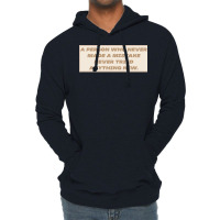 Make Mistakes Quote Lightweight Hoodie | Artistshot