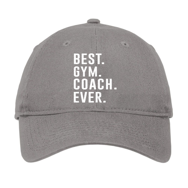 Best Gym Coach Ever Gift Green Adjustable Cap | Artistshot