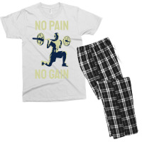 No Pain No Gain Stars Summer Men's T-shirt Pajama Set | Artistshot