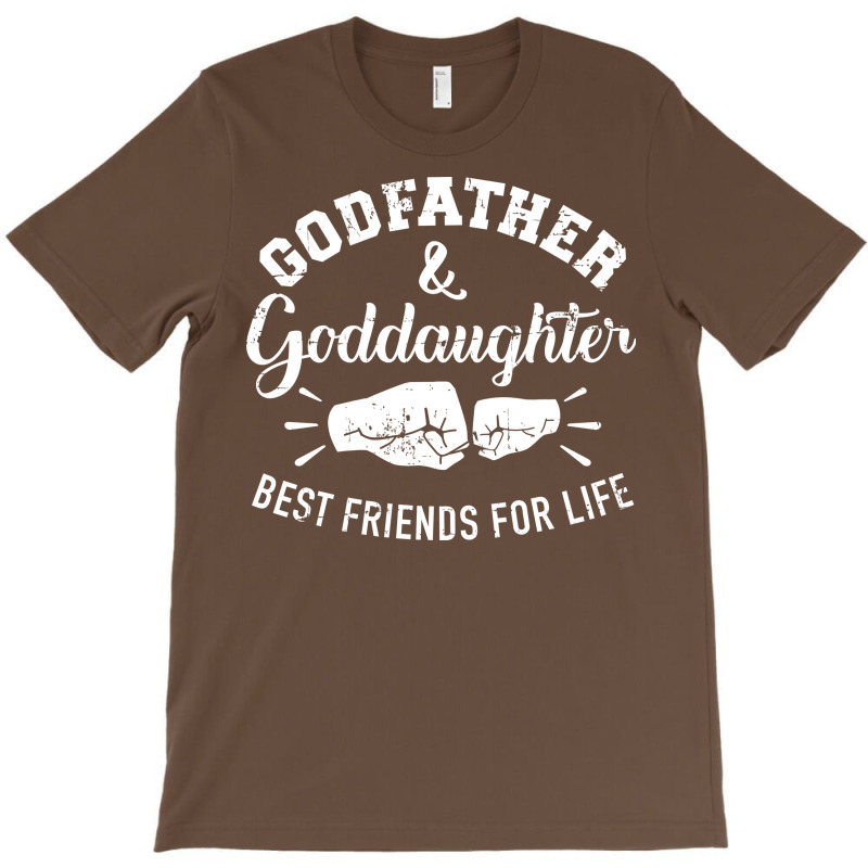 Godfather And Goddaughter Friends For Life Girl T-shirt | Artistshot