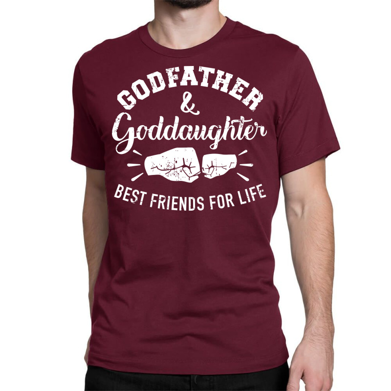 Godfather And Goddaughter Friends For Life Girl Classic T-shirt | Artistshot