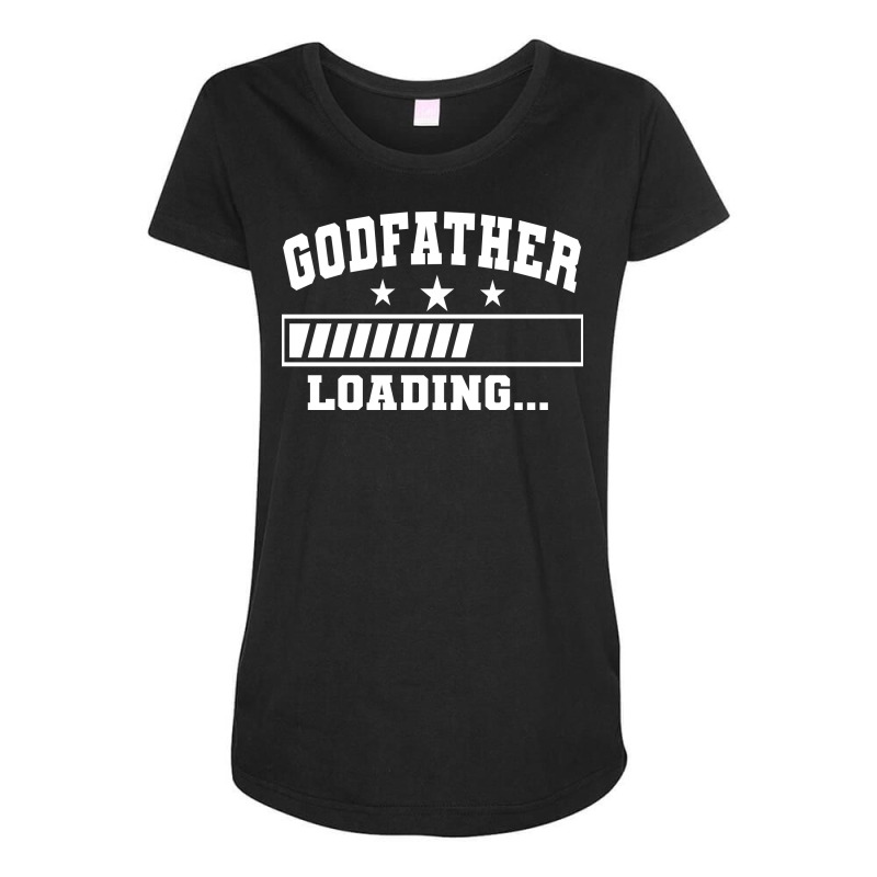 Godfather Uncle Loading Gift Girl Maternity Scoop Neck T-shirt by paridedawwdp | Artistshot