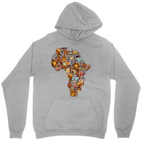 Africa Map Tribal Cultural Natural Representation Unisex Hoodie | Artistshot