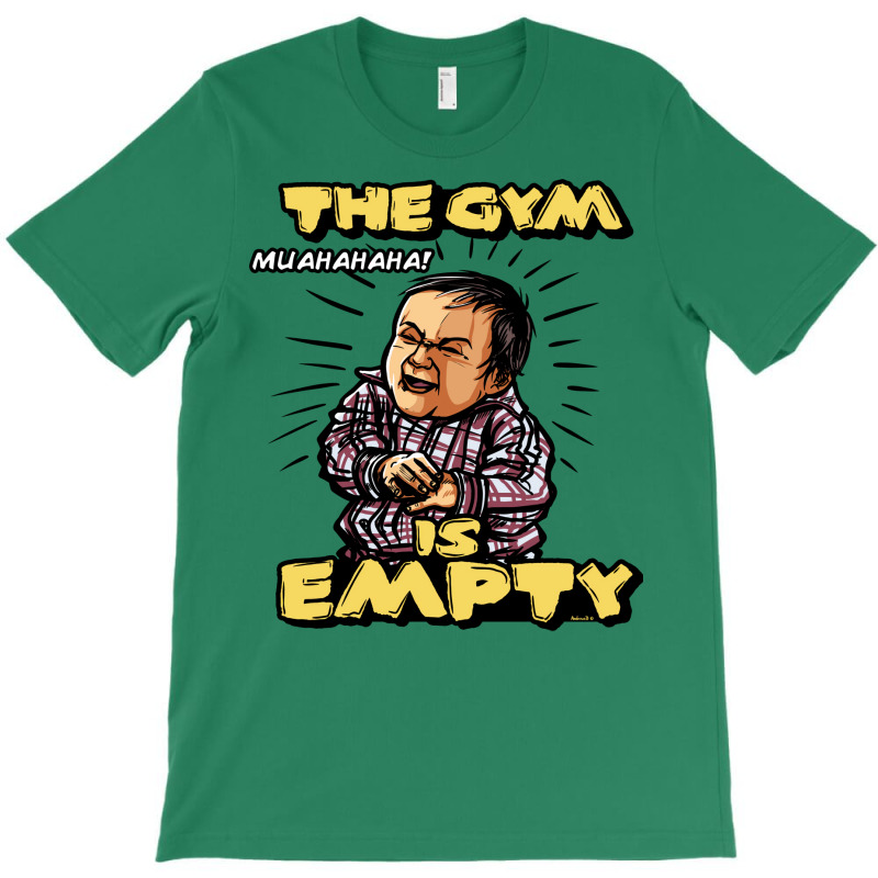 Empty Gym Blue T-shirt | Artistshot