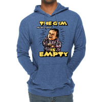 Empty Gym Blue Lightweight Hoodie | Artistshot