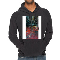 Crimson City Mapping In Jungle Collage Ecopop Boy Vintage Hoodie | Artistshot